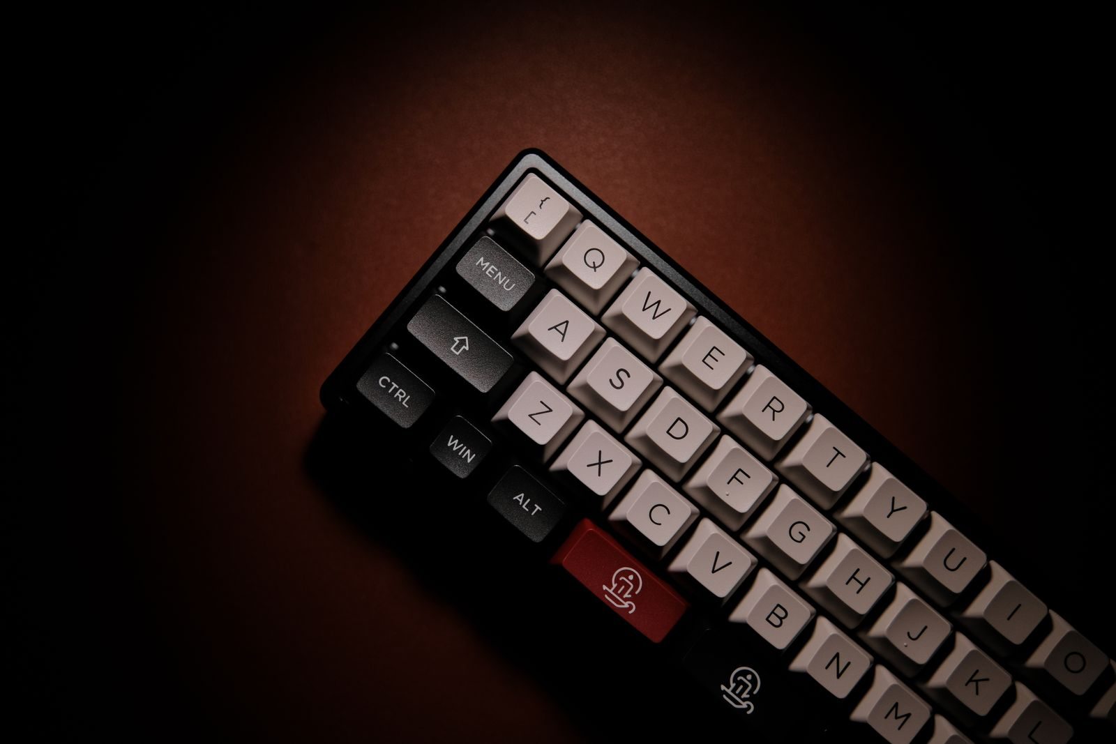 Kompakte kabellose Tastatur