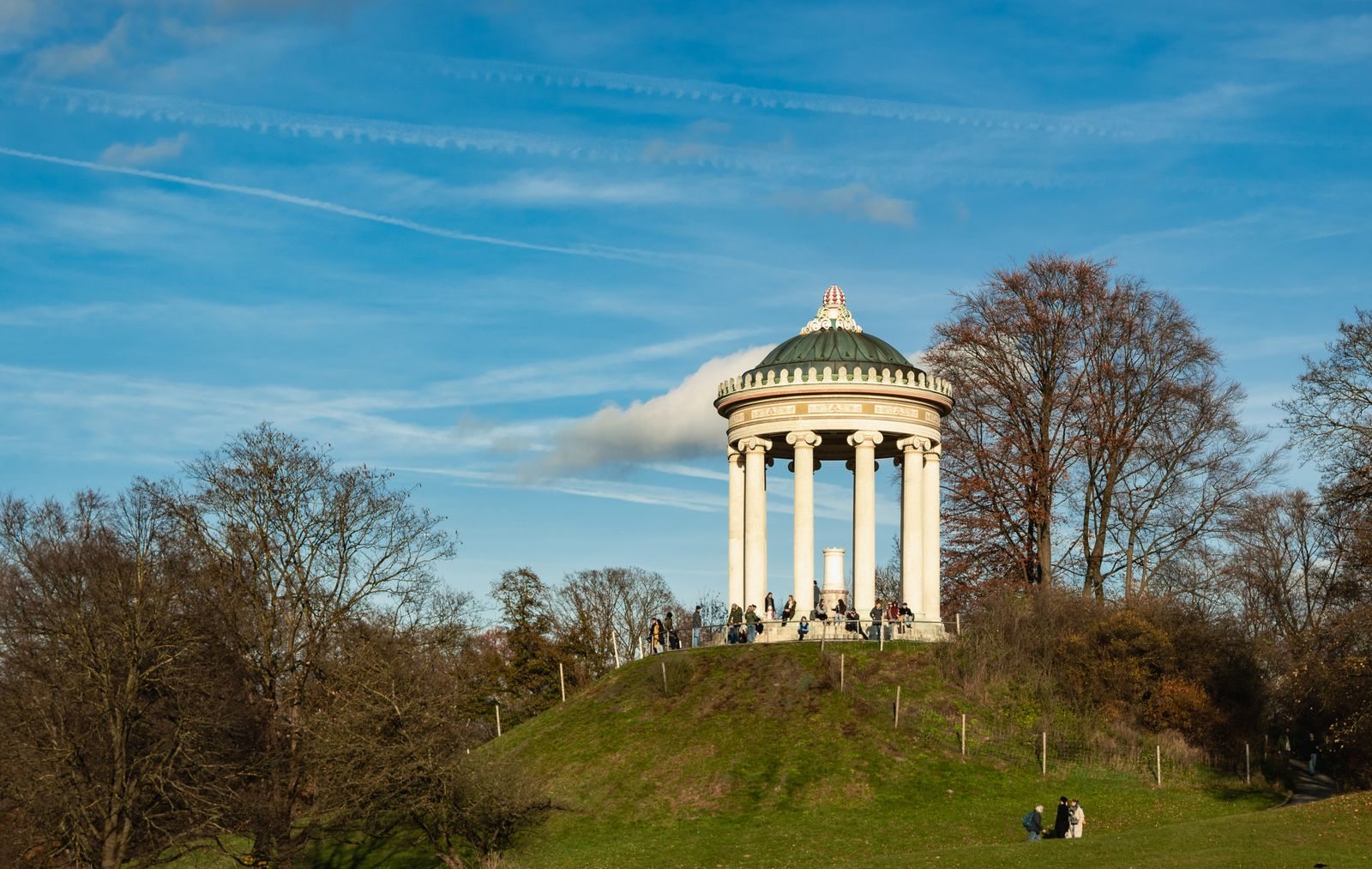 Monopteros im Englischen Garten in München